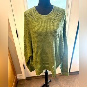 Time and Tru Sage Pullover Sweater 2XL